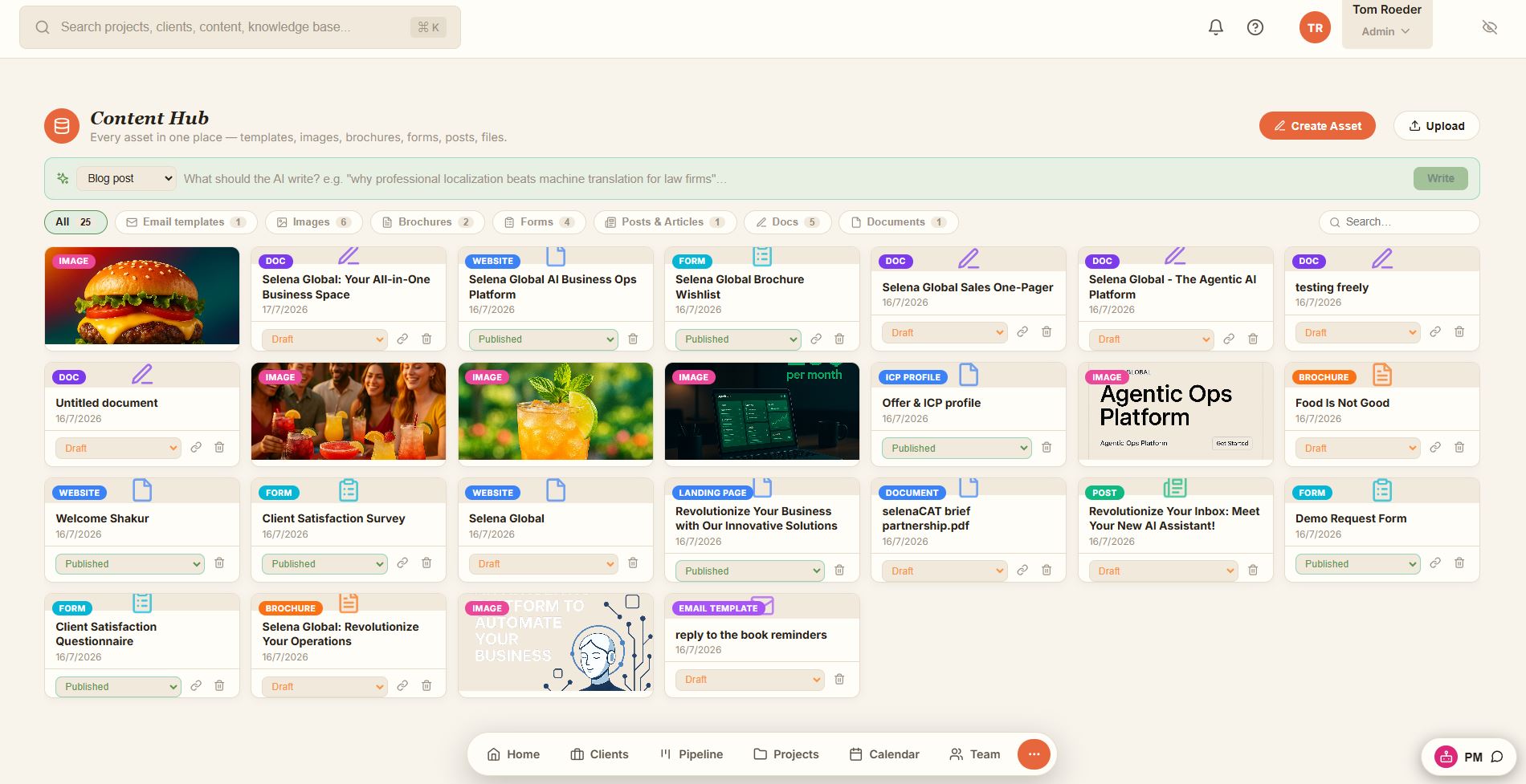 Content hub